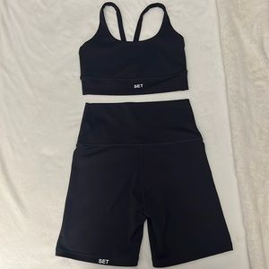 SET ACTIVE - Set of SHORT &  SCOOP Y BRA LUXFORM® - SPADES